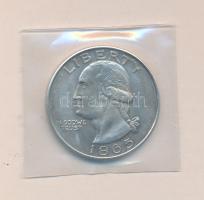 USA 1865. 1$ Ag fém fakszimile laminált fóliában T:2
USA 1865. 1 Dollar Ag facsimile in laminated fo...