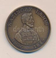 1990. "MÉE Gyöngyösi Csoport-Az Aradi Vértanúk Emlékére / Kazinczy Lajos" Br emlékérem szi...