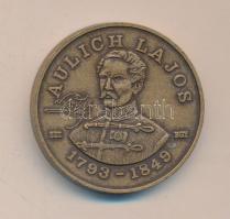 1993. "MÉE Gyöngyösi Csoport-Az Aradi Vértanúk Emlékére / Aulich Lajos" Br piefort emlékér...