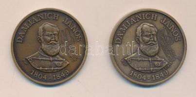 1986. "MÉE Gyöngyösi Csoport-Az Aradi Vértanúk Emlékére / Damjanich János" Br emlékérem (2...