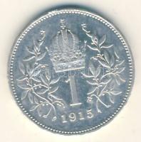 Ausztria 1915. 1K Ag T:2 Austria 1915. 1 Corona Ag C:XF