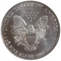 Amerikai Egyesült Államok 1997. 1$ Ag "American Eagle Dollar" bontatlan NGC plastik tokban...