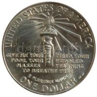 Amerikai Egyesült Államok 1986P. 1$ Ag "Szabadságszobor" bontatlan SGS plastik tokban! T:1...
