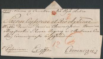 1801 Helytartótanácsi levél gróf Erdődy József kancellár és Bedekovich Ferenc kamarás, Kőrös megyei ...