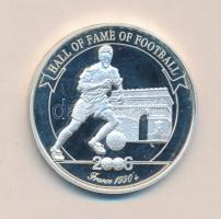 Uganda 2006. 2000Sh Ag "Futball hírességei - Franciaország 1990-es évek" T:PP
Uganda 2006....