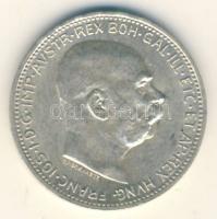 Ausztria 1914. 1K Ag T:2
Austria 1914. 1 Corona Ag C:XF