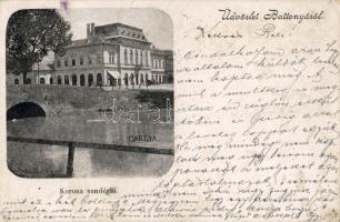 Battonya Korona Restaurant 1900 (fl) (EK)