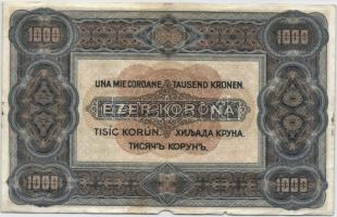 1920. 1000K "Orell Füssli Zürich" T:III-