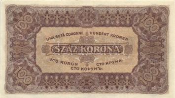 1923. 100K nyomdahely jelöléssel (2x) T:I-