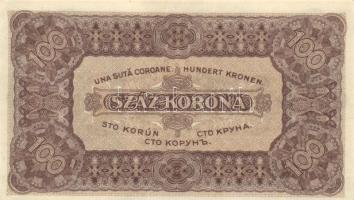 1923. 100K nyomdahely jelölés nélkül (3x) T:II+,II