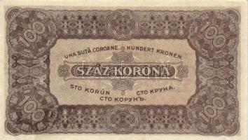 1923. 100K nyomdahely jelölés nélkül (3x) T:II+,II