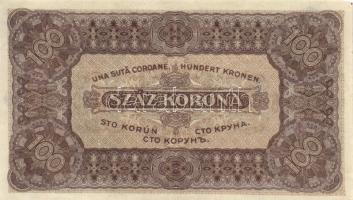 1923. 100K nyomdahely jelölés nélkül (3x) T:II+,II