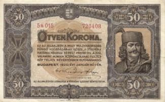 1920. 50K "Orell Füssli Zürich" (2x) ugyanaz a soozatszám T:II