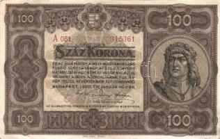 1920. 100K "Orell Füssli Zürich" (2x) egymás utáni sorszámmal T:II(hajtatlanok, csak a sarkok sérültek)