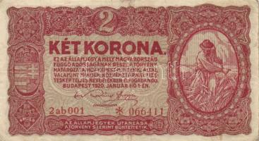 1920. 2K "2aa 001" + 1920. 2K "2ab 001 *" T:II-,III