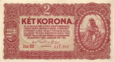 1920. 2K "2aa" (4x) T:II