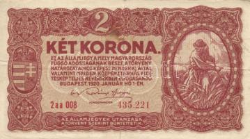 1920. 2K "2aa" (4x) T:II