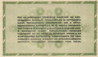 1946. 50.000AP (3x) egymás utáni sorszámok T:I-