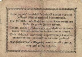 1848. 5Ft "Kossuth bankó" piros +  1849. 30Kr "Kincstári utalvány" T:III-