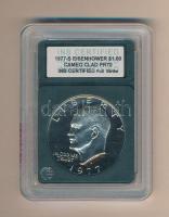 USA 1977S. 1$ "Eisenhower" bontatlan "INB" plasztik tokban T:PP
USA 1977S. 1 Dol...
