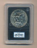 USA 1978S. 1$ "Eisenhower" bontatlan "NCG" plasztik tokban T:Unc USA 1978S. 1 Dollar "Eisenhower" in plastic "NCG" packing C:MS-67
