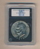 USA 1978S. 1$ "Eisenhower" bontatlan "NCG" plasztik tokban T:Unc
USA 1978S. 1 Do...