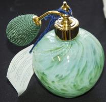 Caithness egyedi kézi gyártású pumpás parfümös üveg eredeti dobozában