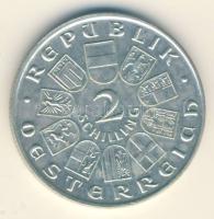 Ausztria 1929. 2Sch Ag "Theodor Billroth" T:2- 	 Austria 1929. 2 Schilling Ag "Theodor Billroth" C:VF