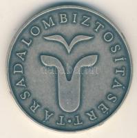 DN "Társadalombiztosításért/ Szent Kristóf" fém emlékérem (d=42mm) dísztokban T:1