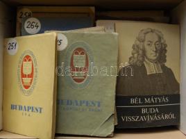 11db klf témájú régi könyv és néhány folyóirat