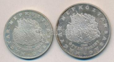 1966. 25Ft Ag + 50Ft Ag "Zrínyi" pár T:exPP