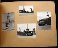 1959 Fotódokumentáció a Széchenyi termálkút felújításáról 41db fényképpel, zömében 6x9cm