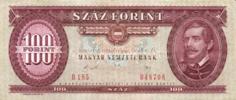 1989-92. 100Ft (10x) köztük nagyon alacsony sorozatszámú is T:II+,II
