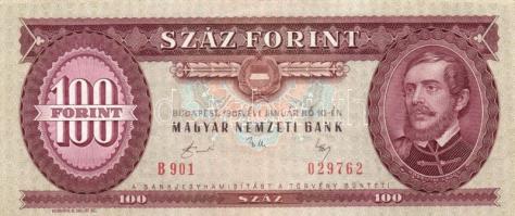 1989-92. 100Ft (10x) köztük nagyon alacsony sorozatszámú is T:II+,II