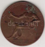 1926. "Rendőrtiszti Atlétikai Club" bronz Szign:Berán L. T:2