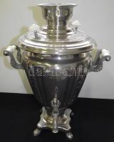 Nagyméretű orosz szamovár jó állapotban zsinórral 38cm magas