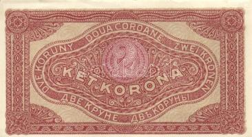 1920. 2K "2aa 001" (2x) egymás utáni sorszámmal T:II (hajtatlanok)
