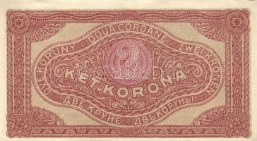 1920. 2K "2aa 001" (2x) egymás utáni sorszámmal T:II (hajtatlanok)