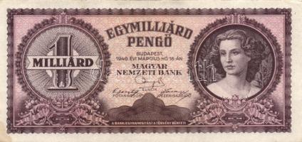 1946. 1.000.000.000P (20x) T:vegyes