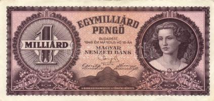 1946. 1.000.000.000P (20x) T:vegyes