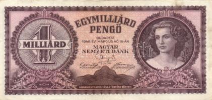 1946. 1.000.000.000P (20x) T:vegyes