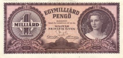 1946. 1.000.000.000P (20x) T:vegyes