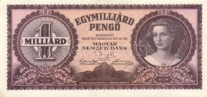 1946. 1.000.000.000P (20x) T:vegyes