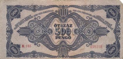 1945. 500P (13x) T:I-,II,III