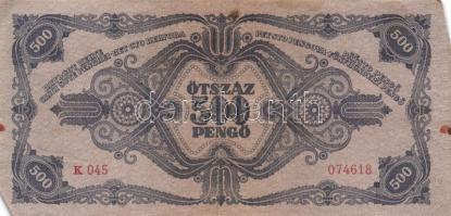 1945. 500P (13x) T:I-,II,III