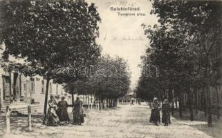 Balatonfüred Templom utca Koller Károly üzletével