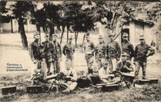 Szentendre tábor, géppuskások