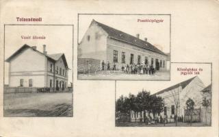 Tolnanémedi vasútállomás, posztócipő-gyár