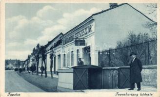 Tapolca Tavasbarlang lejárat, szeszgyár