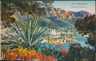 MONACO 20 darabos képeslapfüzet / MONTE CARLO postcard booklet with 20 pages